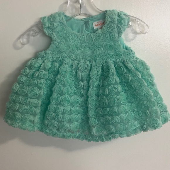 mint baby dress